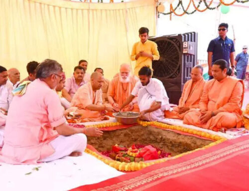 Devpt possible only in secure environment: UP CM | Varanasi News