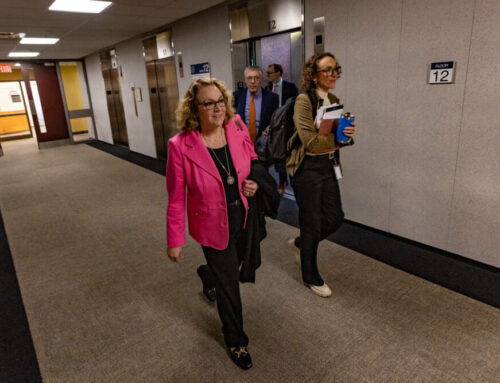 Judge denies state treasurer’s bid to keep former cannabis commission chair records impoun
