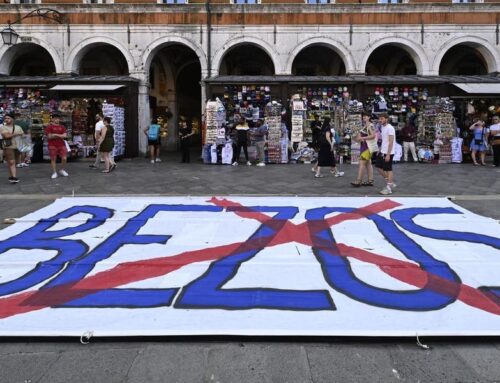 ‘No Space For Bezos’: Venice Locals Protest Billionaire Jeff Bezos As Italian Wedding Loom