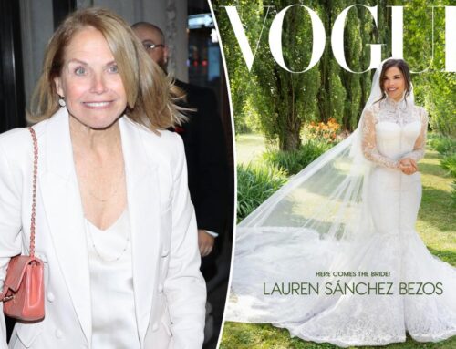 Katie Couric slams Lauren Sánchez’s ‘tacky’ Dolce & Gabbana…