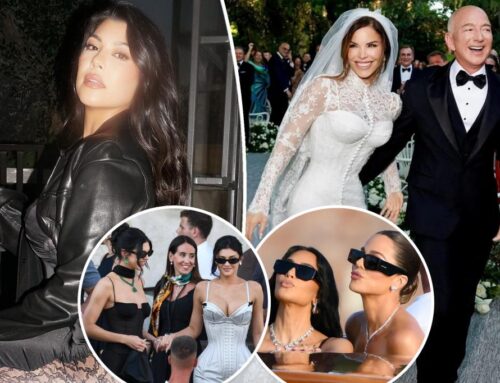 Kourtney Kardashian praised for skipping Jeff Bezos and Lauren…