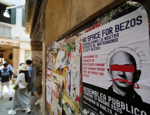 ‘We don’t need Bezos’: Venetians plan to protest billionaire’s wedding