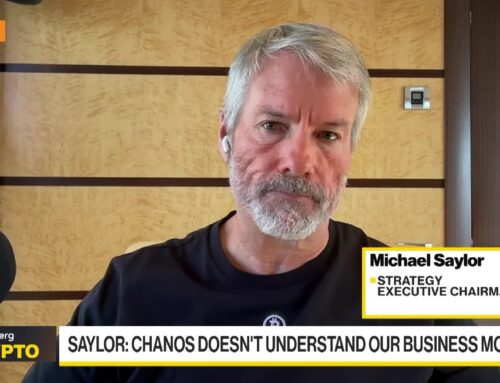 Saylor on Chanos’ Comments, Bitcoin Price, Competition