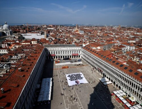 Jeff Bezos’s wedding draws storm of protest in Venice