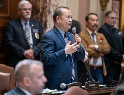 Senator Foung Hawj Ushers Environment and Natural Resources Omnibus Bill to Passage