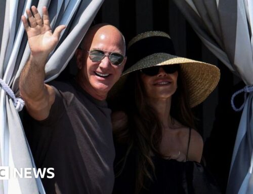 Jeff Bezos and Lauren Sanchez wedding leaves Venice divided