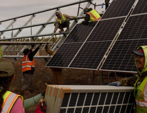 In rural Alaska, a village turns to solar and biomass energies to cut diesel use and save