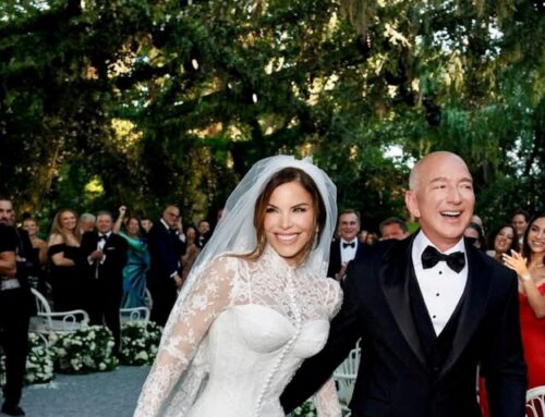 Newlyweds Bezos and Sanchez gear up for final party at Venice gala
