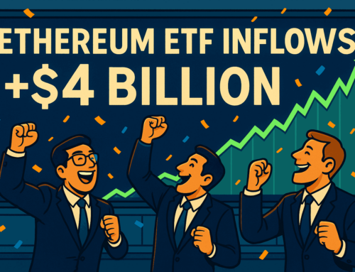 Ethereum ETF Inflows Top $4 Billion After Sudden Spike