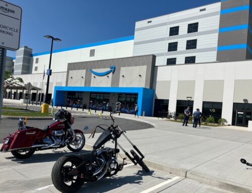 Amazon’s new fulfillment center in Charlton, Mass.