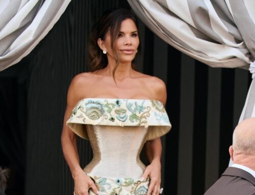 Lauren Sánchez’s Pre-Wedding Look Was Impossibly Cinched