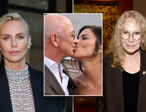Charlize Theron takes dig at Bezos wedding while Mia Farrow celebrates his charitable ex-w