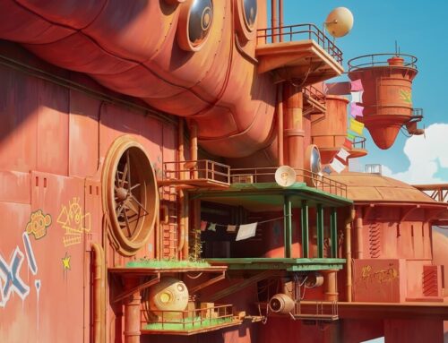 UE5-Made 3D Environment Featuring Arcane Vibes & Hand-Painted Textures