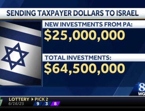 Pennsylvania treasurer investing $25 million in Israel bonds