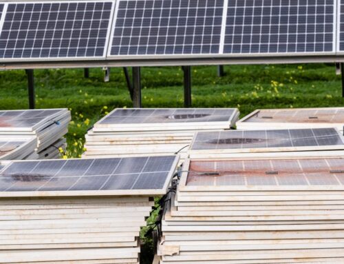 A solar panel recycling scheme would help reduce waste, but please repair and reuse first