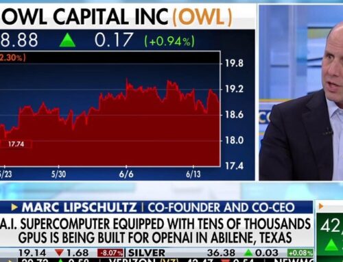 This is an excellent environment for Blue Owl, CEO says