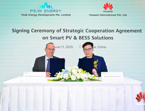 Huawei Digital Power and Peak Energy Sign MoU at SNEC 2025 to Accelerate 700MWp C&I Solar