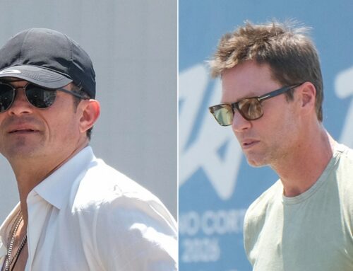 Orlando Bloom, Tom Brady, Leonardo DiCaprio spotted leaving Jeff Bezos extravagant Italian