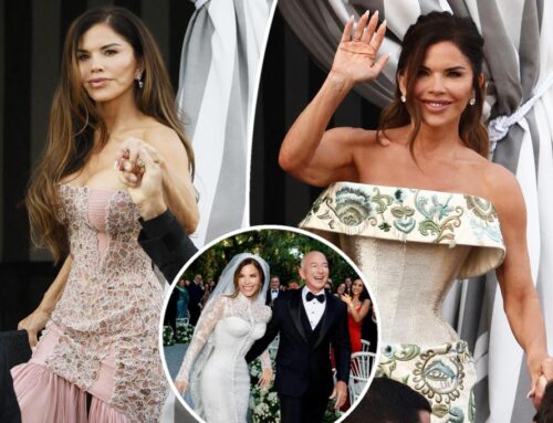 One of Lauren Sánchez’s wedding dresses may have vanished days…