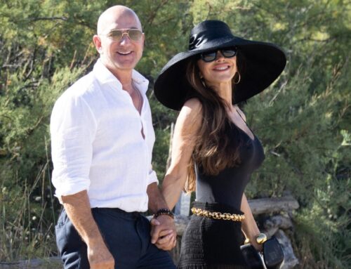 Lauren Sánchez ditches bra on St. Tropez honeymoon with Jeff Bezos…