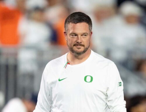 Dan Lanning Addresses White Out Environment After Oregon’s Win Over Penn State