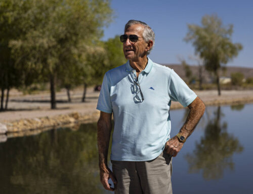 He had big ambitions for this Southern Nevada town. Then the river ran dry