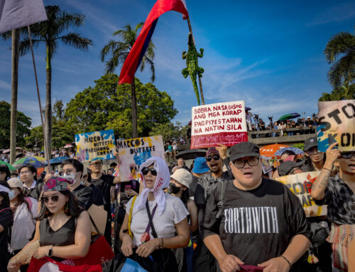 Protesters in Manila Accuse Government of Misusing Environmental Funds