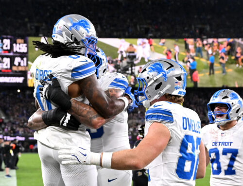 Lions vs. Ravens: Detroit runs over Baltimore, sacks Lamar Jackson 7 times and nails all t