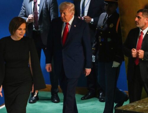 At UN, Trump says climate change is ‘con job’