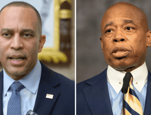 Jeffries praises Eric Adams for serving ‘courageously’