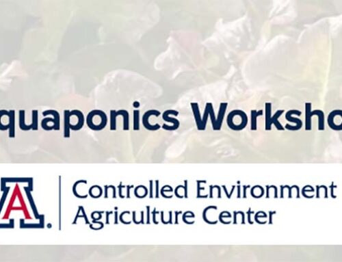 Aquaponics Intensive Workshop by the Controlled Environment Agriculture Center and Dr. Mat