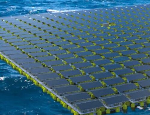 Floating colossus farm — 500 units at sea producing energy like never before
