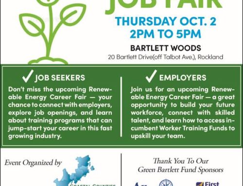 Renewable Energy Career Fair at Bartlett Woods, Oct. 2