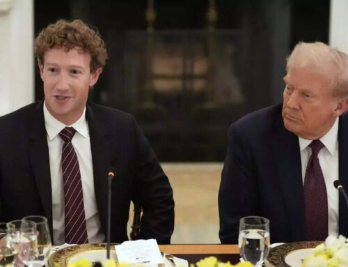 ‘I wasn’t sure … ‘: Mark Zuckerberg’s hot mic moment with Donald Trump goes viral – watch
