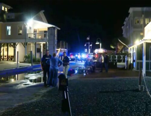 Suspect in custody after gunman fires from boat into restaurant, killing 3