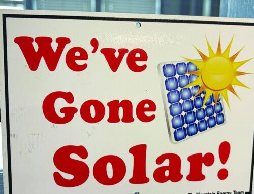 Tin Mountain Energy Team launches solar sign campaign