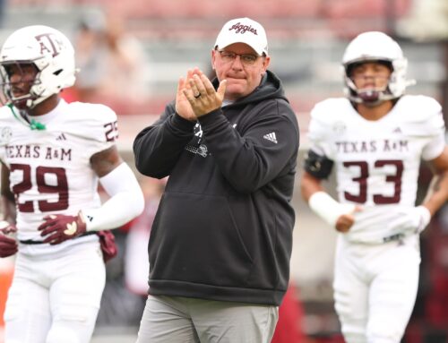 Texas A&M HC Mike Elko discusses ‘hostile’ environment against LSU in Baton Rouge