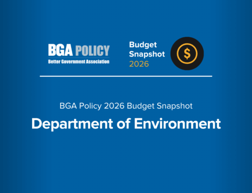 Department of Environment – BGA Policy 2026 Budget Snapshot