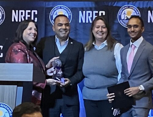 Mayor Garcia named Mayor of the Year by Northeast Renewable Energy Coalition