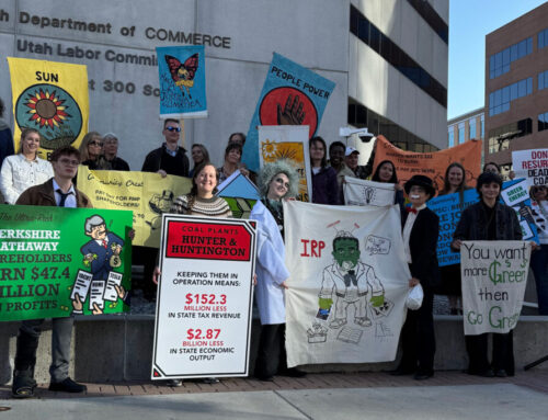 At Rallies in Utah and Wyoming, PacifiCorp Customers Urge the Utility to Pursue Renewables