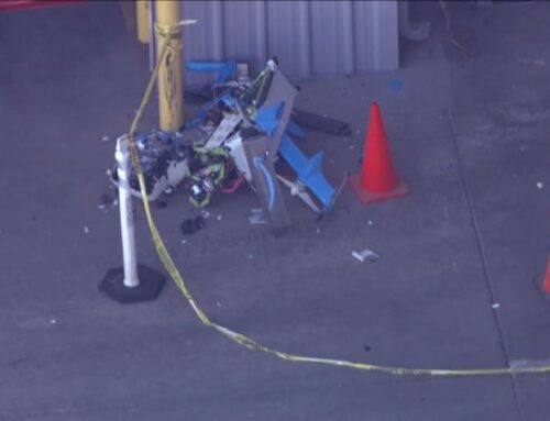 Two Amazon delivery drones crash into crane in Arizona, prompting the company to suspend P