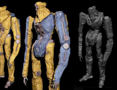 Designing a Robot in a Post-Apocalyptic Environment Using ZBrush