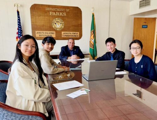 Councilman meets with students on environment