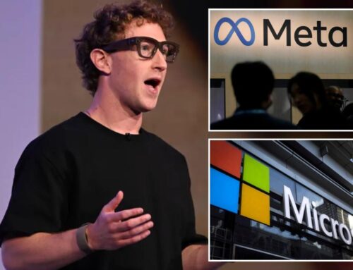 Meta, Microsoft shares plunge as investors fear AI spending is…