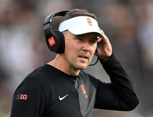 USC Trojans’ Lincoln Riley Applauds Team Grity Performance in Tough Road Environment