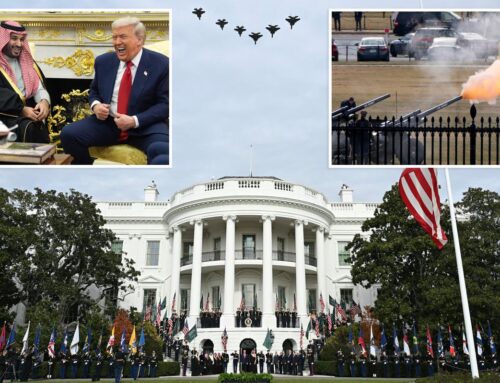 Trump pulls out all the pomp for Saudi crown prince to seal $1T…