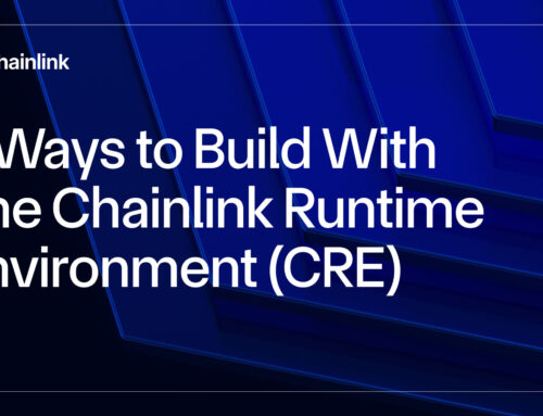 5 Ways to Build with the Chainlink Runtime Environment (CRE)