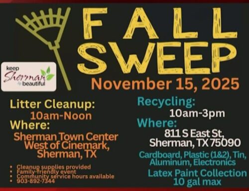 Sherman to host a fall environmental clean-up event