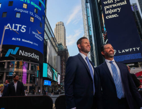 Bitcoin’s Fall Is Denting the Trumps’ Wealth