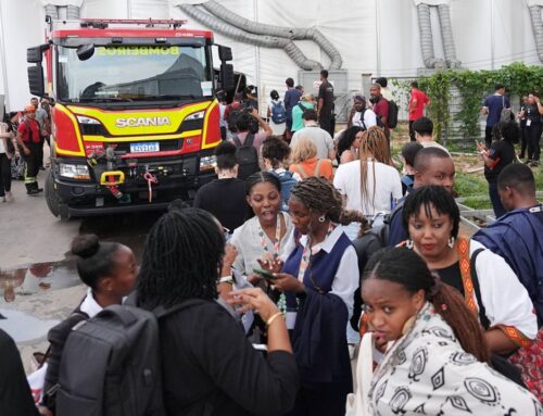 Fire disrupts U.N. climate talks just as negotiators reach critical final days